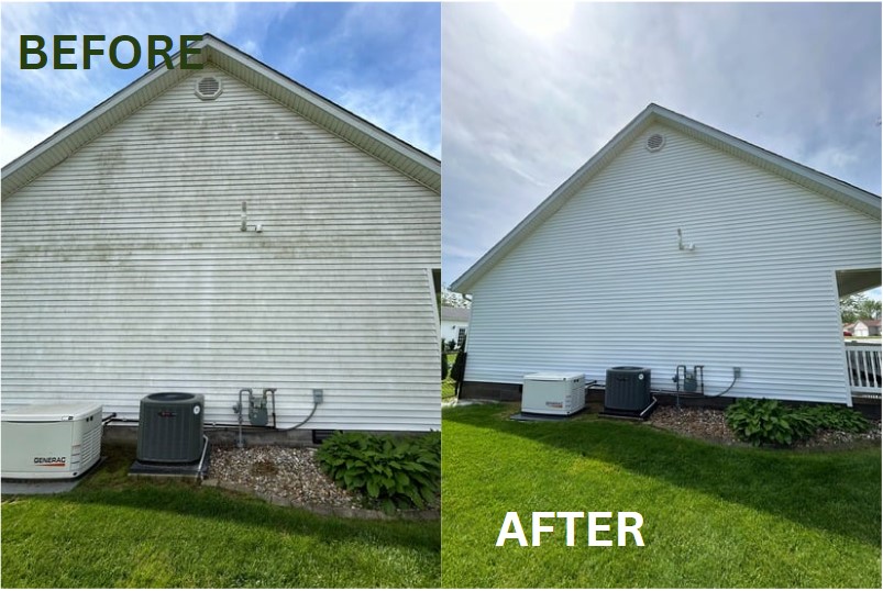 Professional House Pressure Washing in Herrin, Illinois